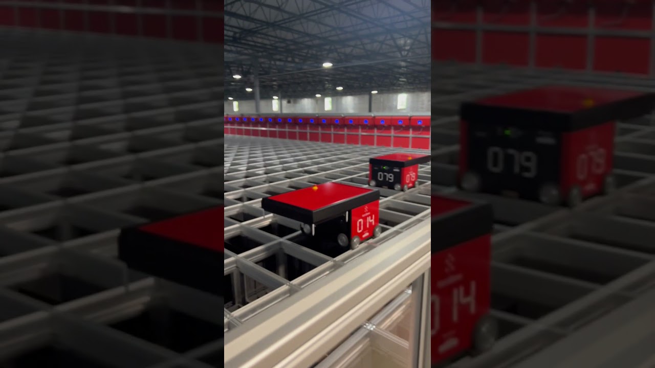 CT Auto Store Robotics warehouse