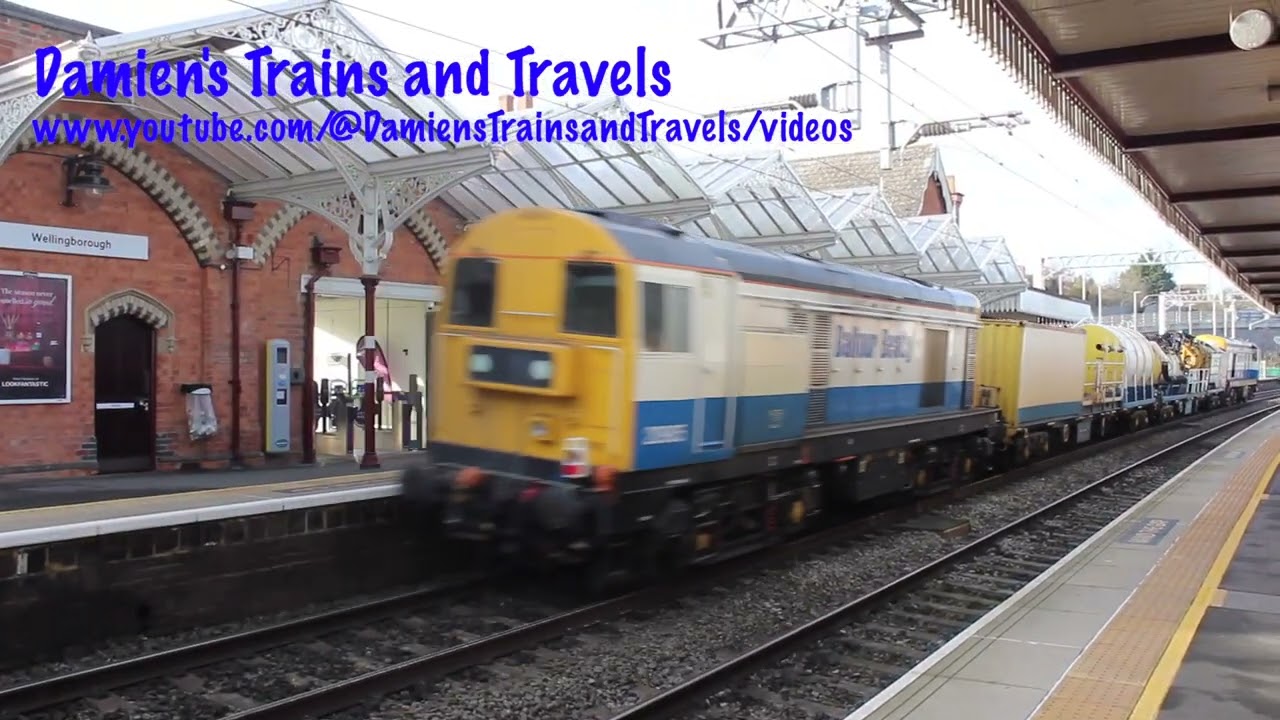 Class 20s No. 20901 & No. 20905 “Dave Darwin” Drain Train, Wellingborough Station 24th February 2026