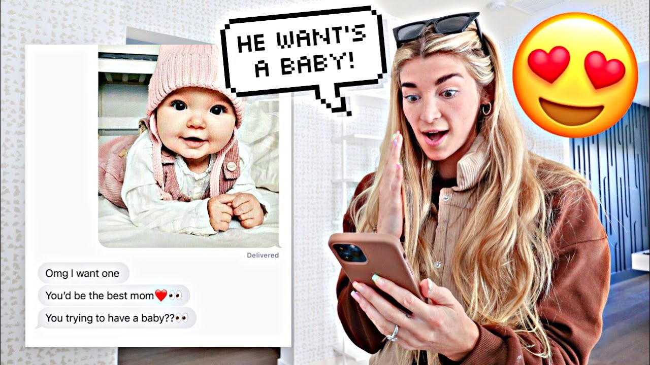 Sending My Husband Baby Pics To See What He Says
