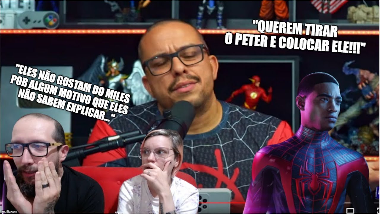 NERDOLAS atacam MILES MORALES em SPIDER-MAN 2 (PS5) - REACT DO LINHAGEM GEEK