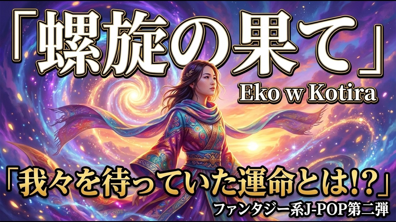 たどり着いた深淵で待つのは・・・ 「螺旋の果て」Eko w Kotira ファンタジー系 Jpop 第2弾