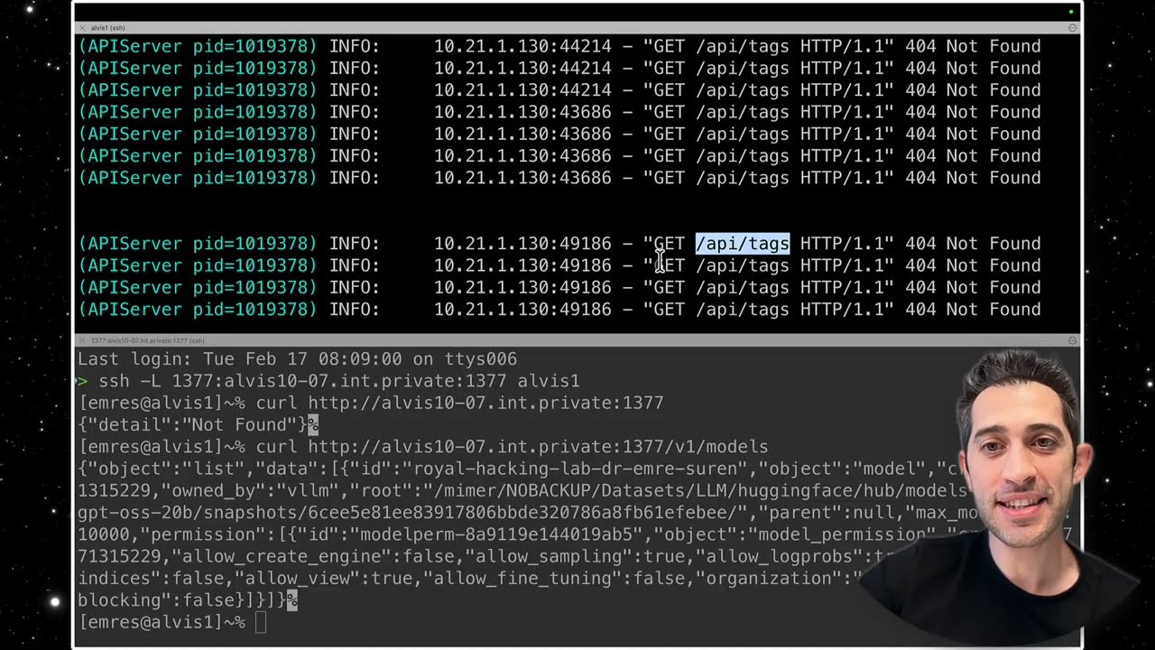 Accessing vLLM on HPC Alvis Through Tunneling | Supervision | Dr. Emre Süren