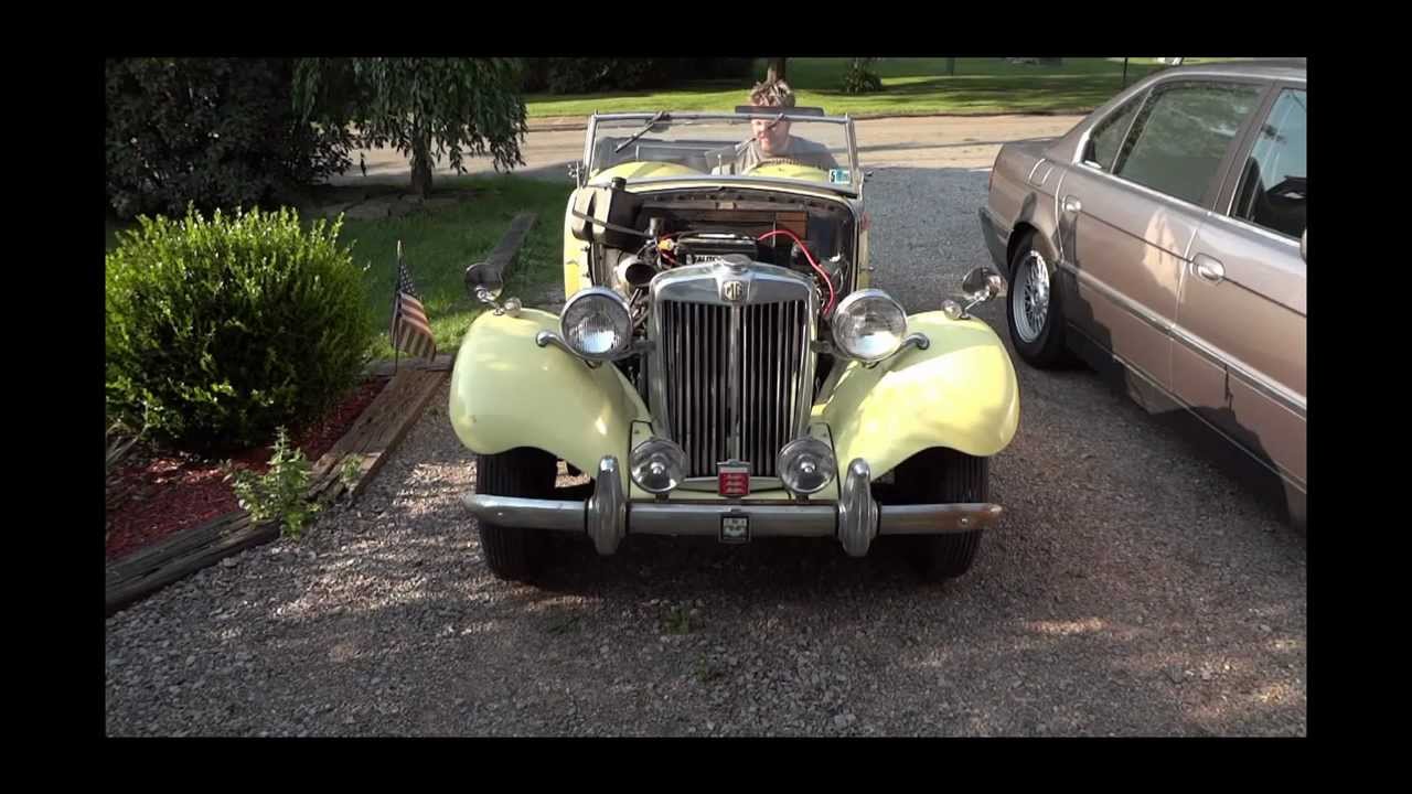 '52 MG TD Driving after 25 year hiatus.