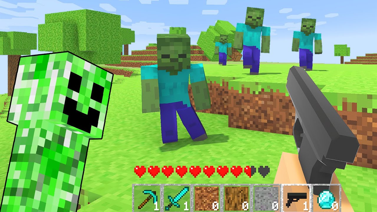 PLAYING MINECRAFT BAD EDITION! (funny)