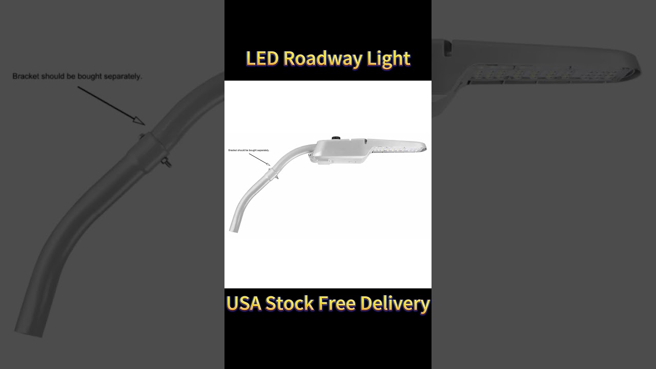 USA Warehouse LED Street Light with Dusk to Dawn Photocell 70W 105W 150W 