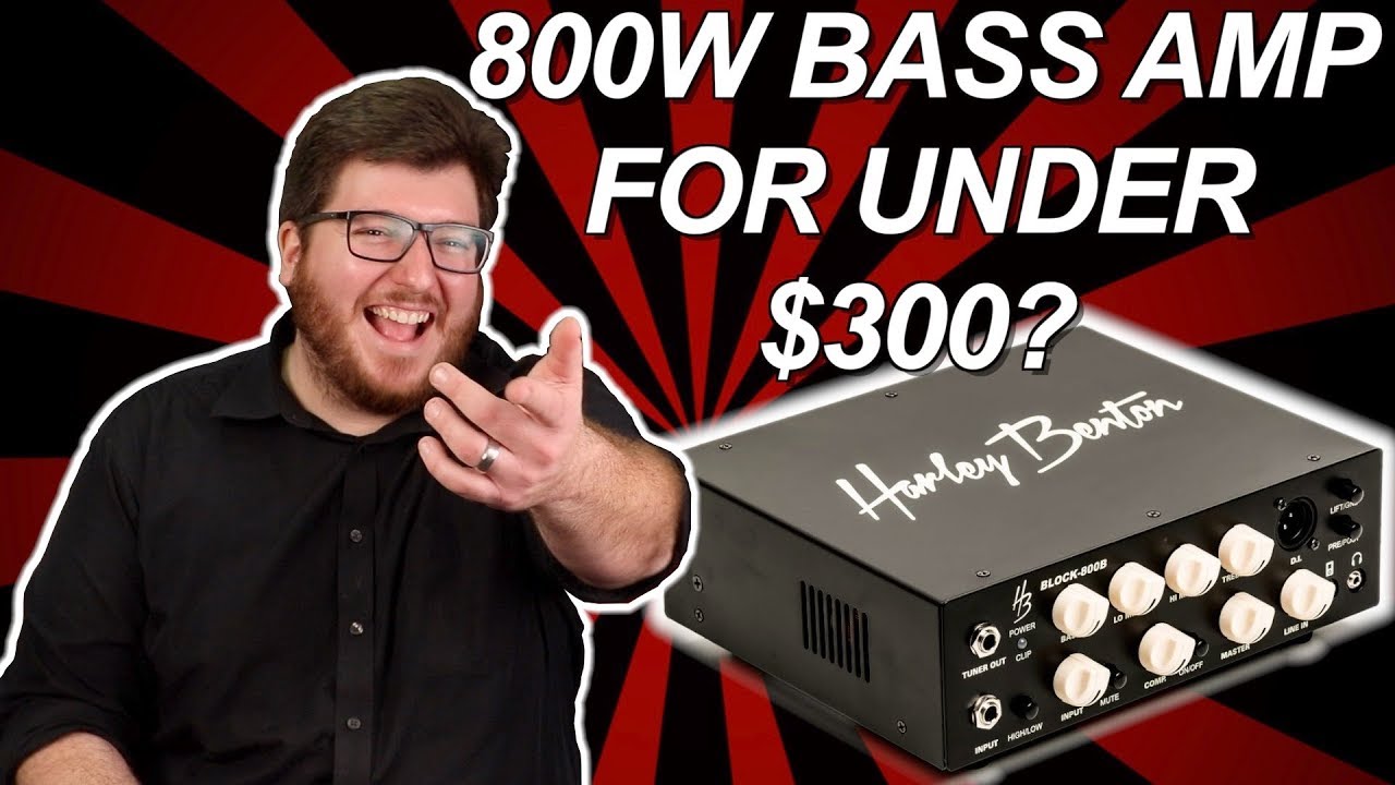 Harley Benton Block-800B Demo
