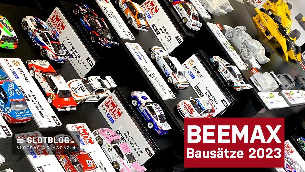 Traumhafte Beemax Kits in 1:24 - Perfekt geeignet für den Slotcar Eigenbau