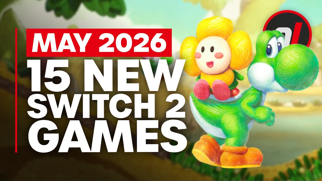 15 ekscytujących nowych gier, kt&oacute;re trafią na Nintendo Switch 1 i 2 &ndash; maj 2026