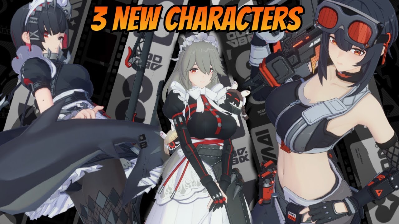 NEW S-RANK Animations【GRACE, ELLEN, RINA】 Zenless Zone Zero CBT2