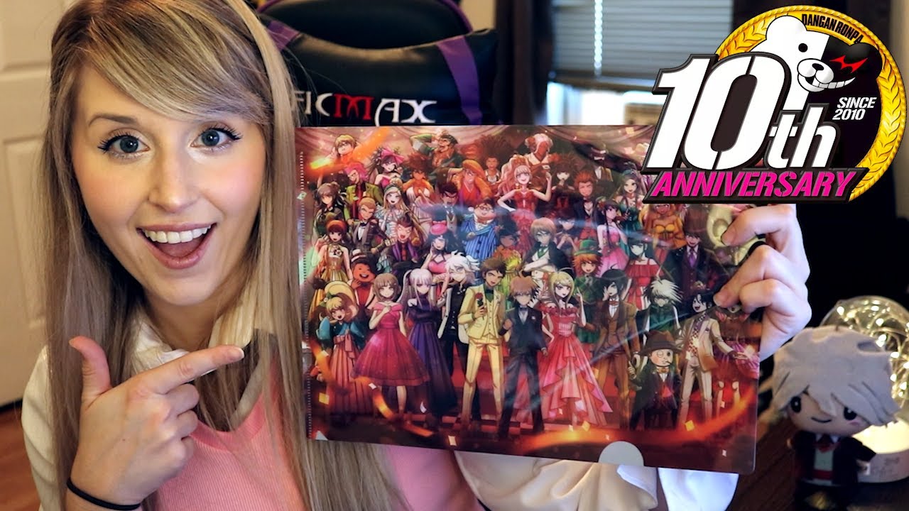 DANGANRONPA 10TH ANNIVERSARY BOOK REACTION