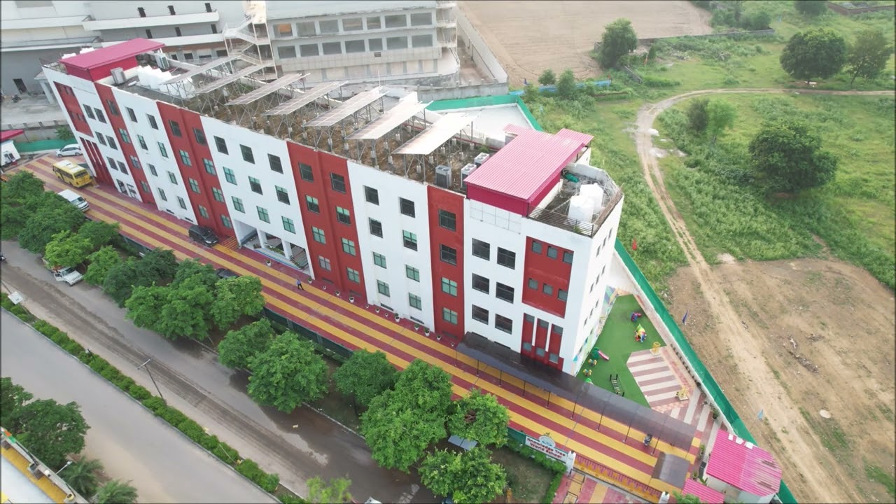 Knowledge Tree World School Gurugram Aerial View 2024 08 A