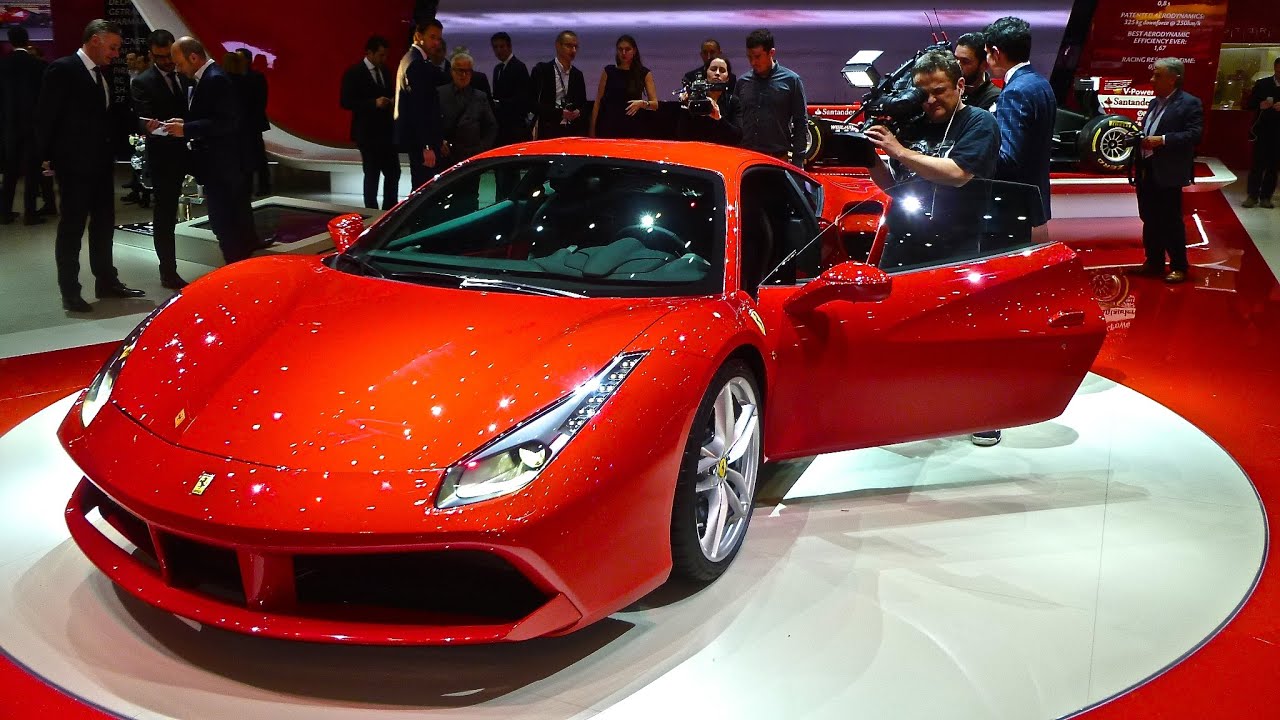 FERRARI 488 GTB, first presentation