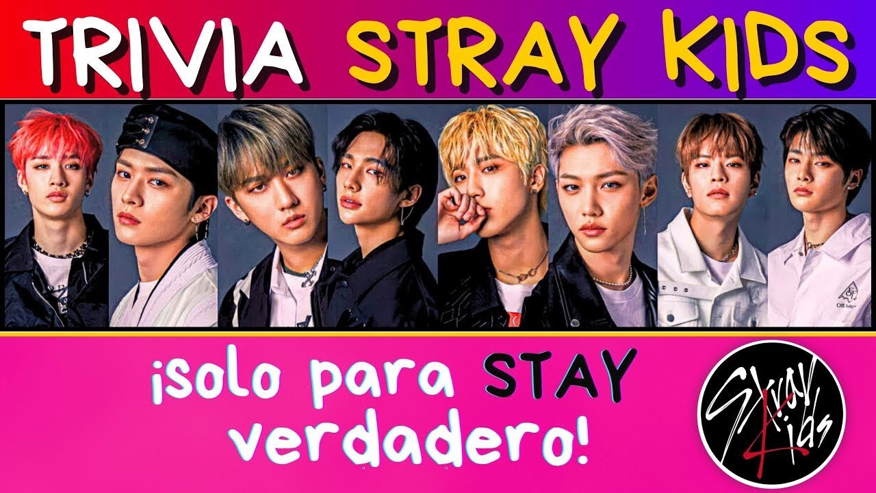 ¿Cuánto sabes sobre STRAY KIDS 💛🎤🤔 | Preguntas de STRAY KIDS | Quiz | Trivia 
