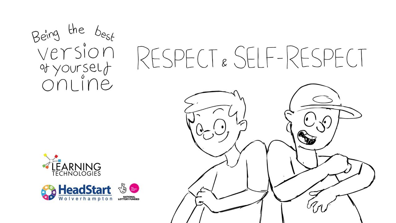 Be The Best Version of Yourself Online: Respect and Self-Respect