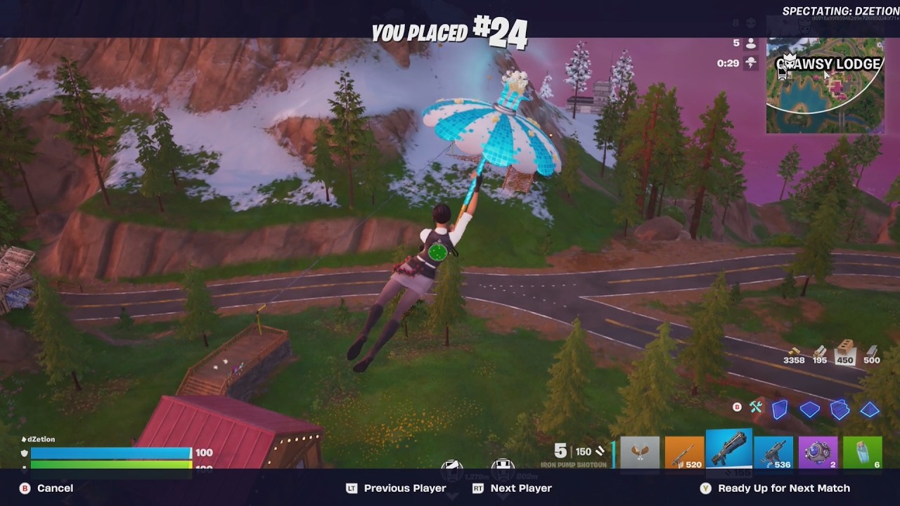Fortnite gameplay videogames