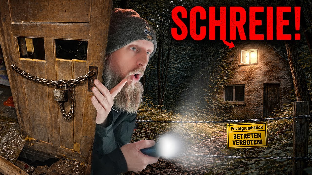 Ein Schrei, ein „HALLO“ – hat hier jemand jemanden eingesperrt? 😱😱