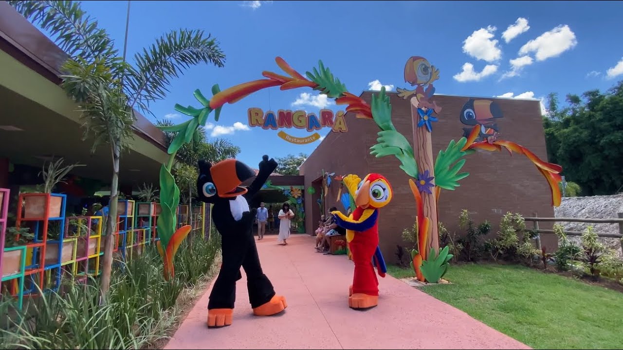 Inauguração do Restaurante Rangará no Hot Park!
