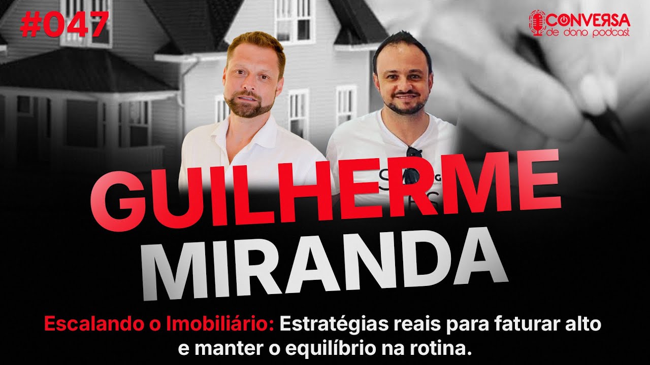 Como construiu MÚLTIPLOS NEGÓCIOS e virou referência no MERCADO IMOBILIÁRIO I EP. #047 GM