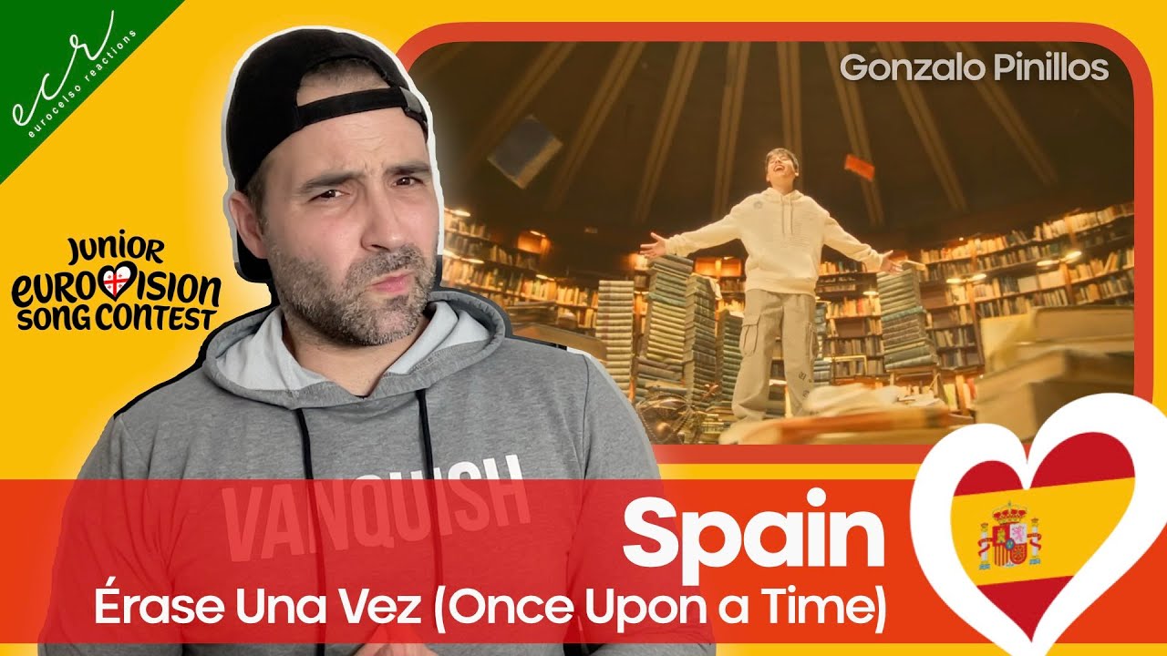 Реакция 🇪🇸: Гонсало Пинильос — Once Upon a Time / Детское Евровидение 2025, Испания