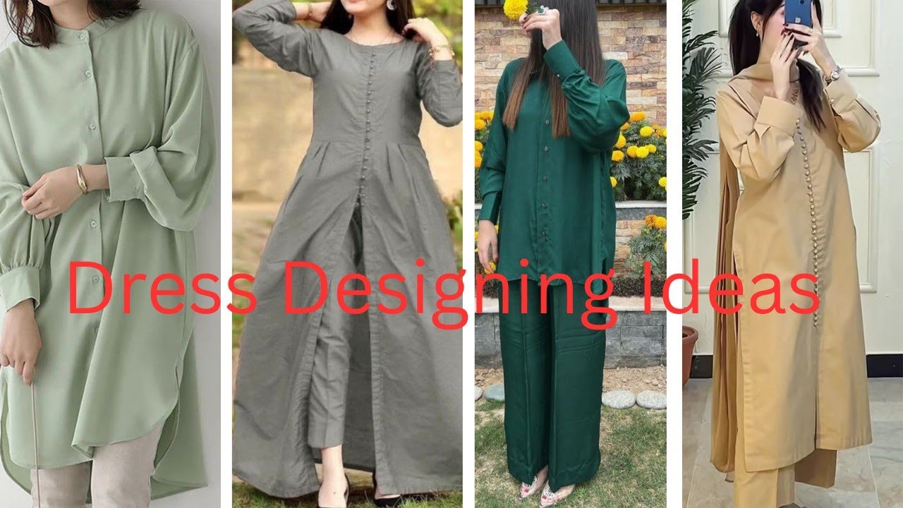 Most Beautiful Plain Suit Designing Ideas 2025/Very Stylish Plain Dress Design 2025/Dress Designs 