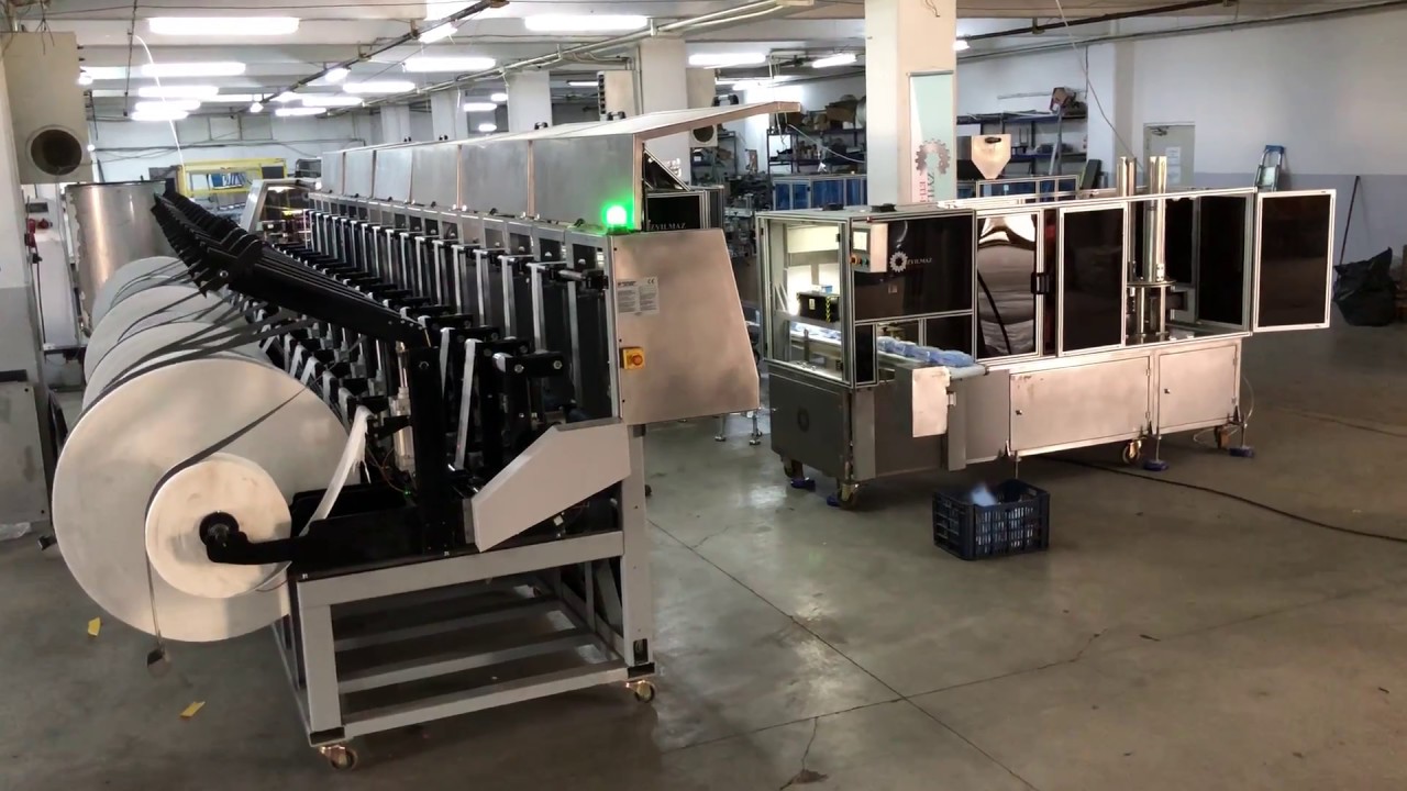 OYM 2025-18 Islak Mendil Makinesi Wet Wipes Machine   آلة تصنيع المناديل المبللة