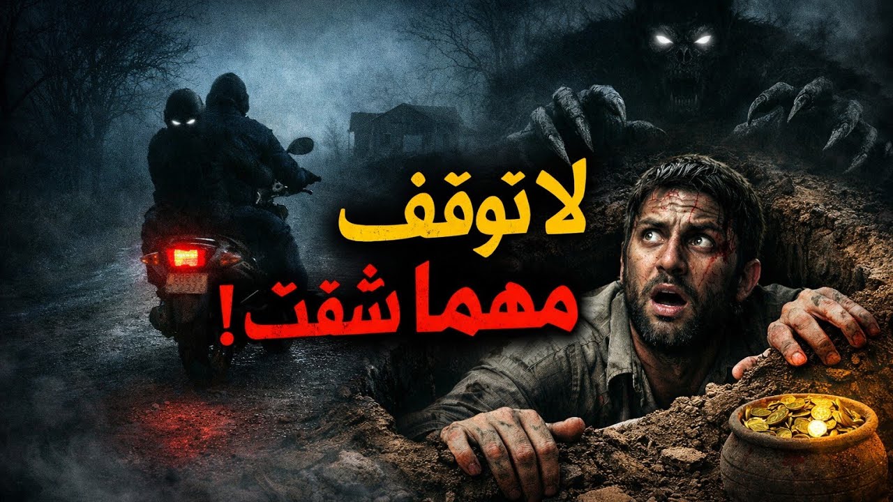 وصية الشايب المرعبة: لو شفت أبوك لا توقف!.. قصة هشام في مقبرة الجن😱 #قصص_الجن 
