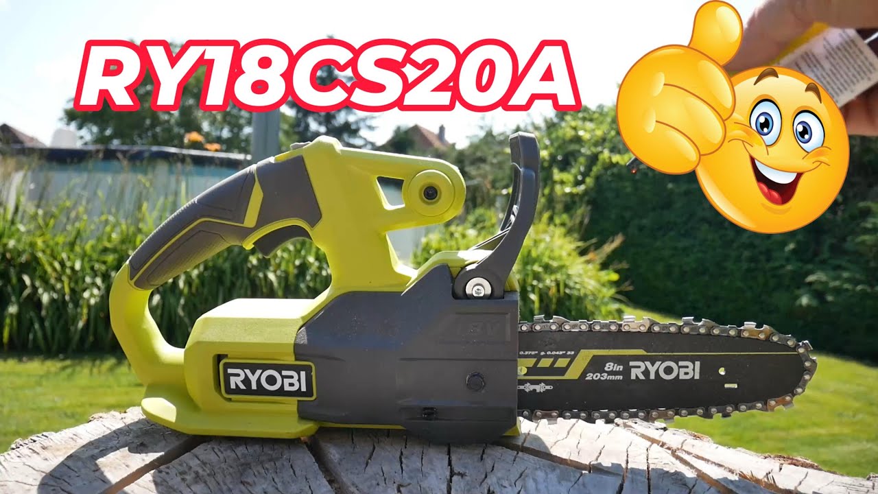 RYOBI   Tronçonneuse compacte RY18CS20A