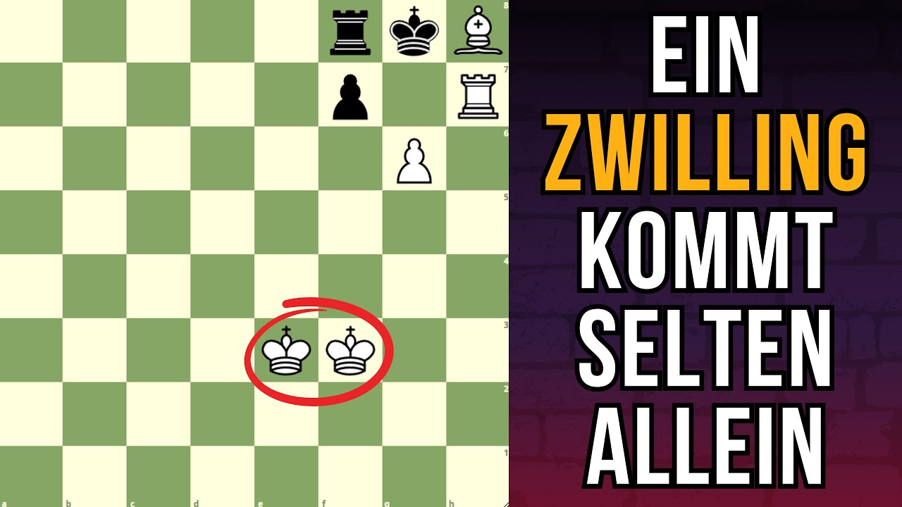 Wie gewinnt Wei&szlig;? &Auml;hnliche Stellung, andere L&ouml;sung (Endspieltraining)