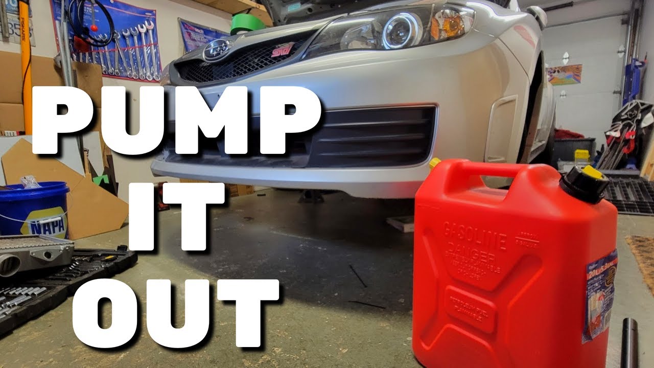 How To Get Fuel Out Of Your Subaru's Tank
