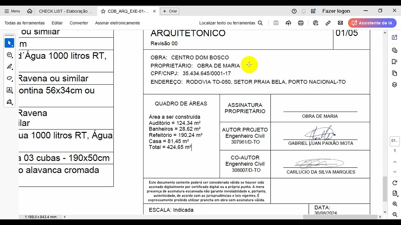 [ORÇAMENTO CDB] - Aula 03 - Preenchimento de DADOS