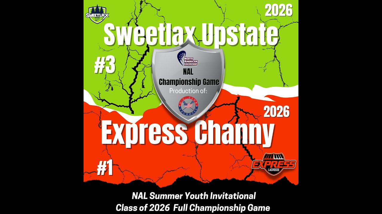 LI Express Channy (2026) vs Sweetlax Upstate (2026)  - NAL YOUTH CHAMPIONSHIP - 6/12/2022