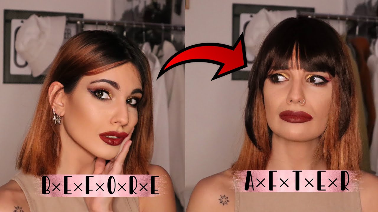 Probando flequillo postizo de moda 💇🏽‍♀️ *Pelo sintético VS Pelo Natural* | Only Jenn