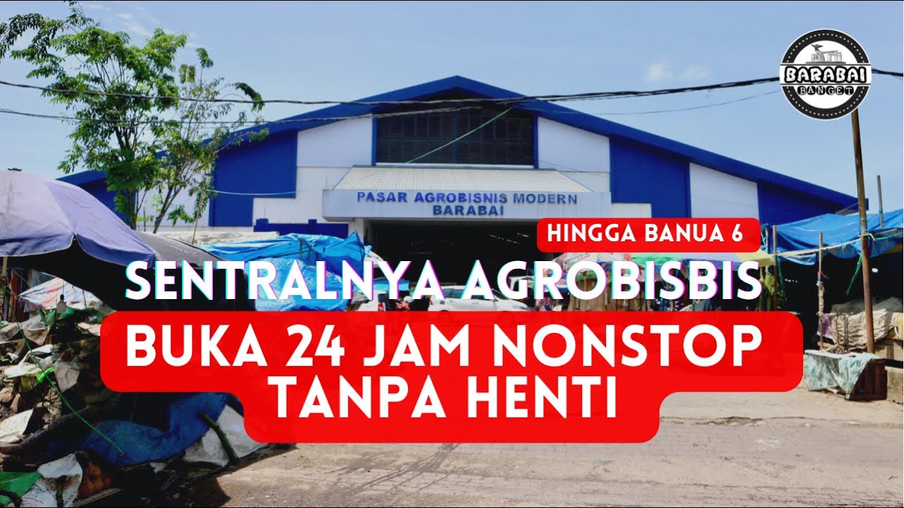 JALAN-JALAN KE PASAR AGROBISNIS MODERN BARABAI‼️ BARABAI BANGET‼️ #barabaibanget