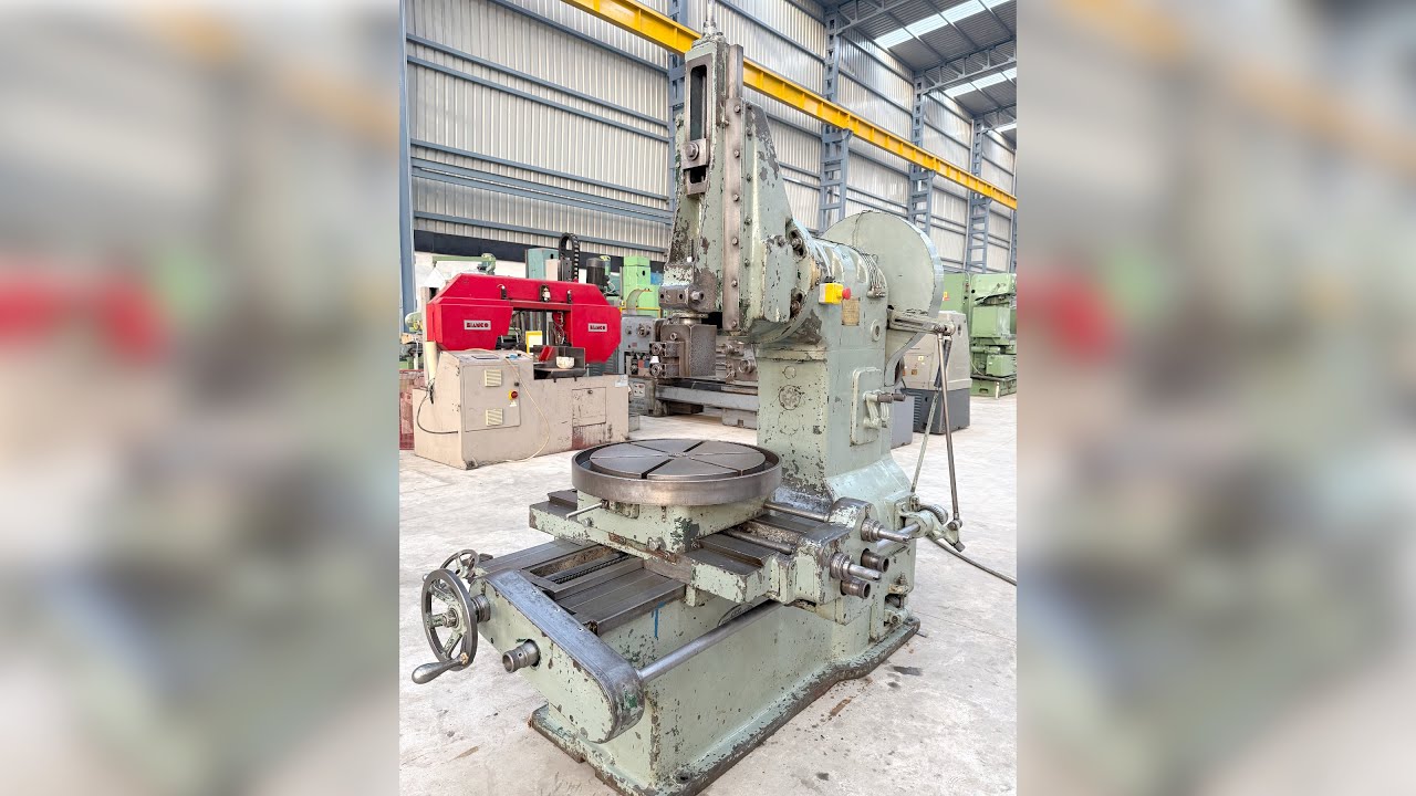 Vertical Slotting Machine - Burdett England - 200 mm Stroke Length