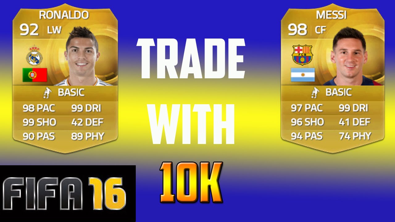 Fifa 16 Ultimate Team|  10k Trading Method!!