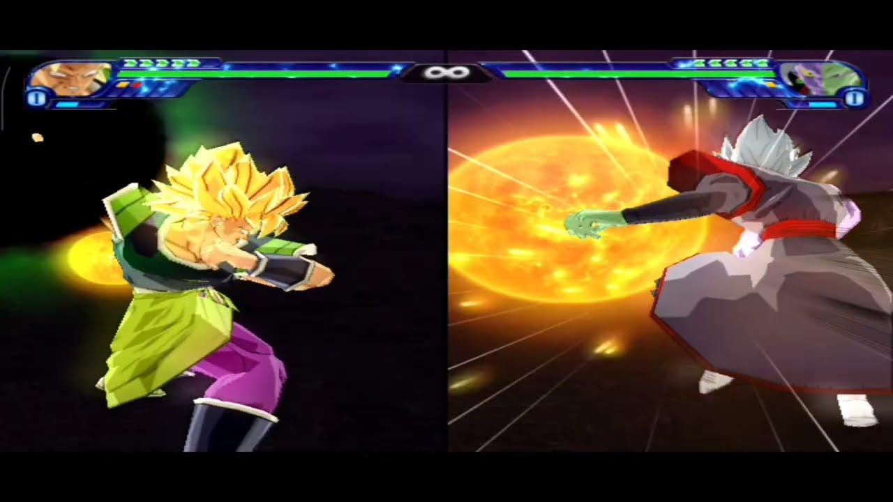 Choque de poderes de DBZ BT3#2 👍😃con maximos poderes🔥