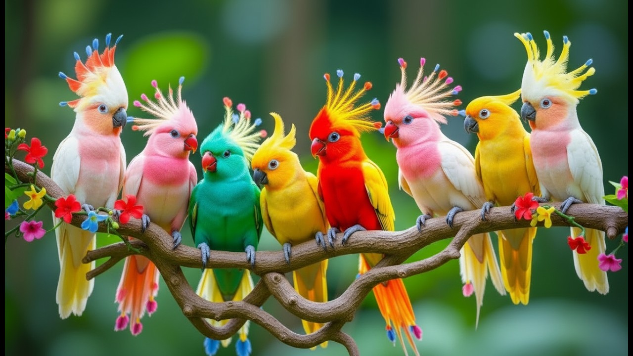 ✨ Tender Piano and Birds: Gentle Relaxation and Emotional Balance with Gentle Rain Ambience 🍃✨🌺