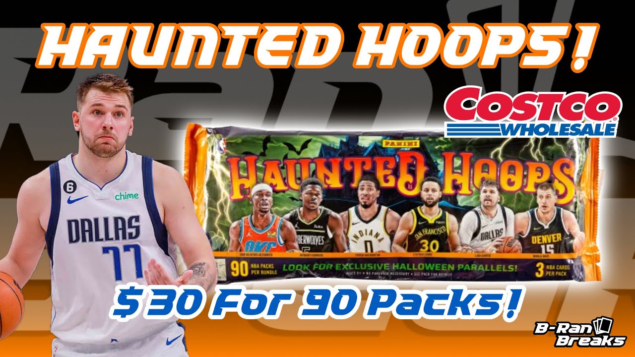 COSTCO HAUNTED HOOPS FOR $30! Best deal out there? 2023-24 Panini Haunted Hoops Basketball!