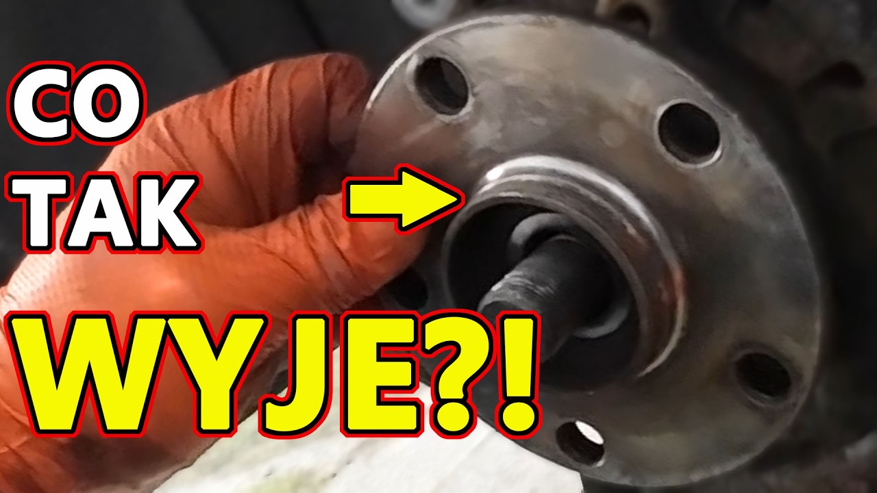 Huczy w kole? Wymiana łożyska piasty toyota Auris krok po kroku. DIY