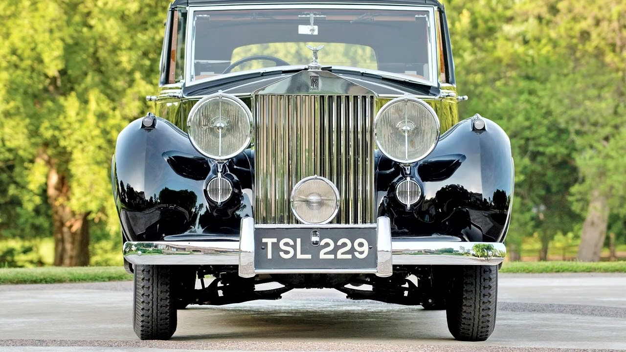 Rolls Royce Silver Wraith Sedanca de Ville by Mulliner 1948