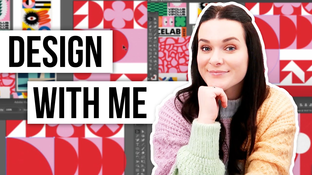 DESIGN WITH ME ✍️ New Graphic Design Style