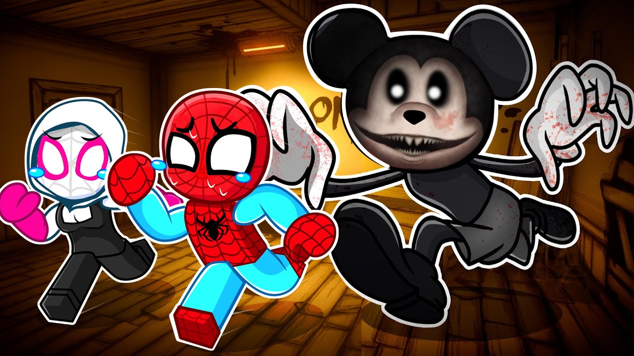 Escaping THE SCARY MOUSE in Roblox!