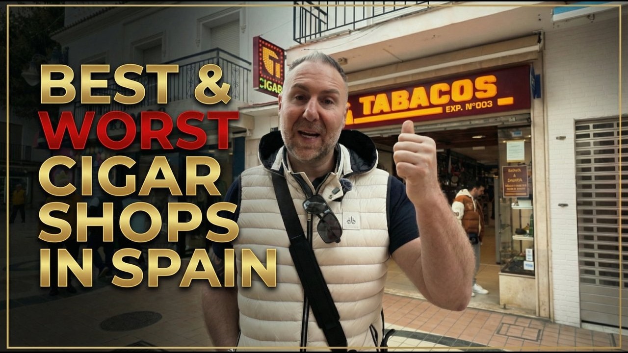 I Visited the BEST and WORST Cigar Shops in Spain!