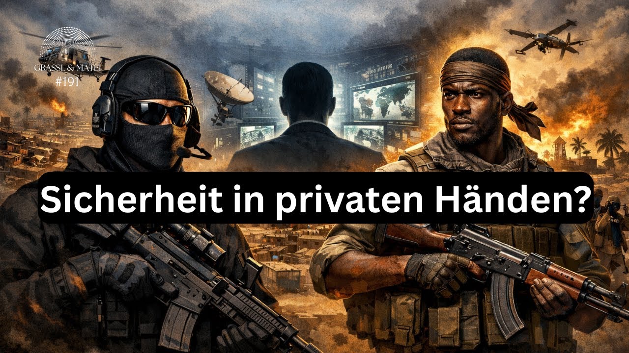 Private Sicherheitsfirmen - Sind Palantir und Co die Zukunft? - Grassl & Matei #191