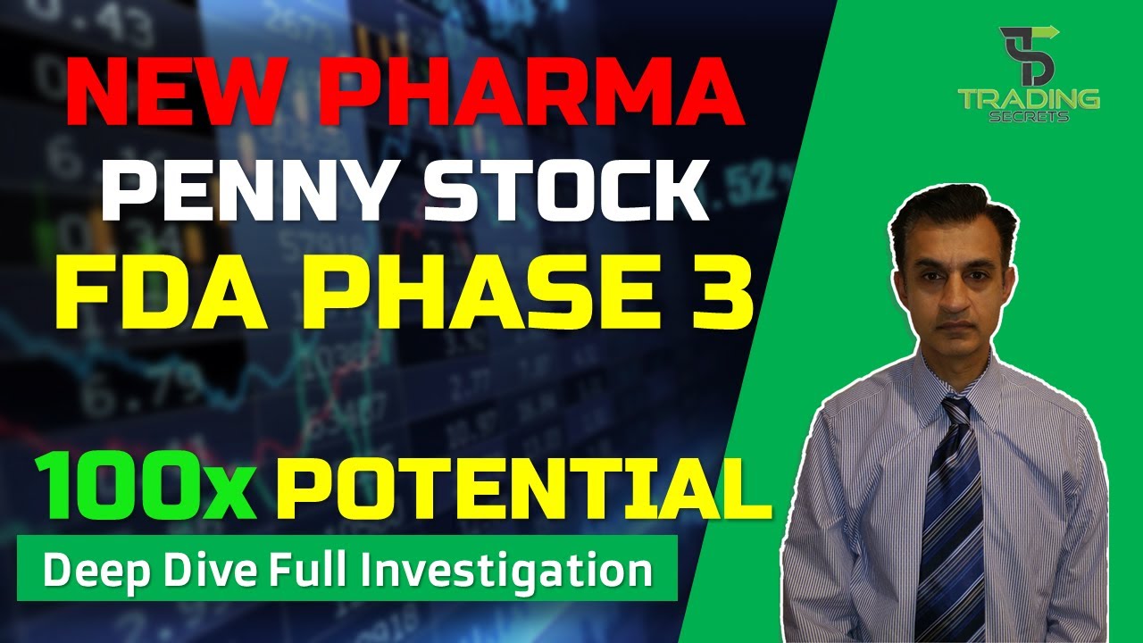 New Pharmaceutical penny stock with fast track FDA Phase 3. BIG potential. Deep dive Due Diligence