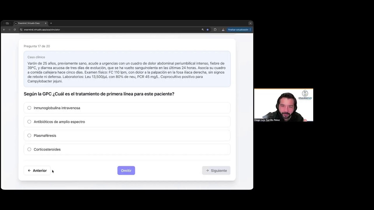 Transmisión en vivo de ENARMIND