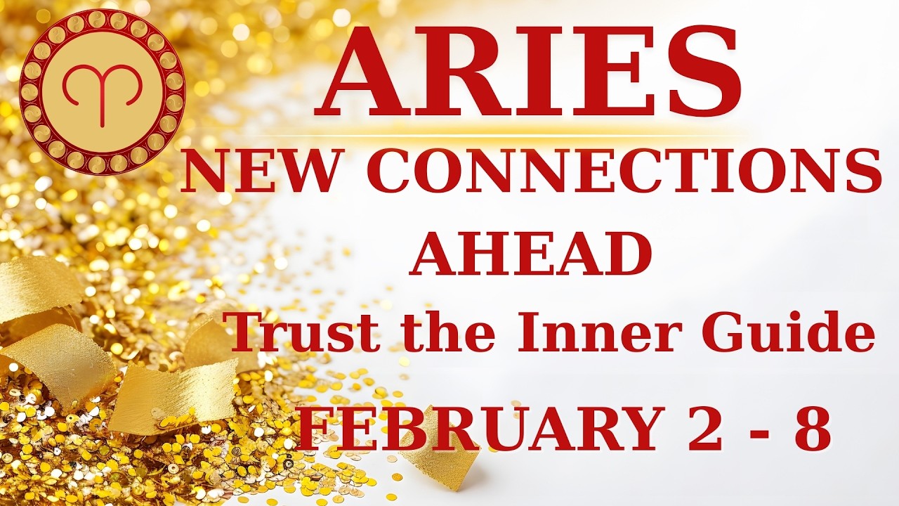 ARIES ♈️ | Weekly Tarot Reading ✨ New Connections & Inner Wisdom | Feb 2–8, 2026😇