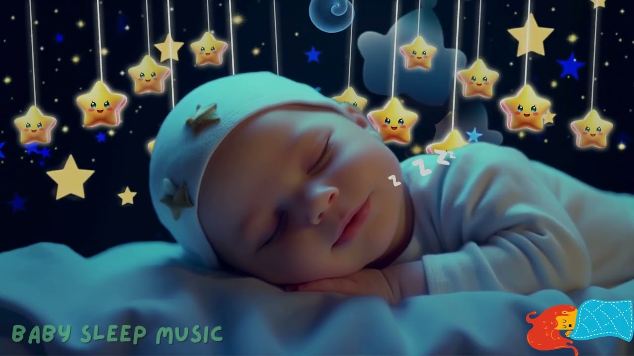 Sleep Instantly in 3 Minutes💤Overcome Insomnia with Mozart Brahms Baby Lullaby