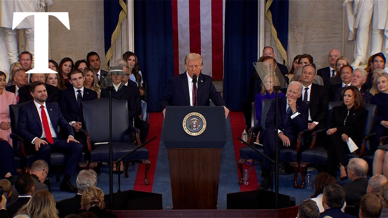 Donald Trump's inauguration: five key moments