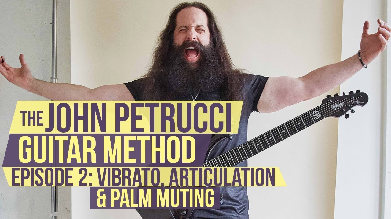 The John Petrucci Guitar Method  -  Episode 2: Vibrato, Articulation and Palm Muting
